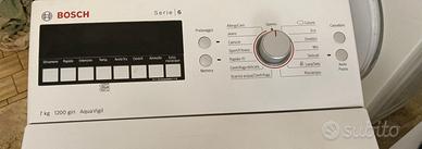 Lavatrice BOSCH 7kg 1200 G Carica Alto  come nuova