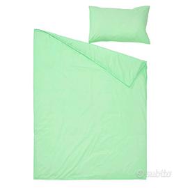 Copripiumino e federa verde chiaro Ikea ANGSLILJA