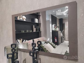 specchio da muro con cornice