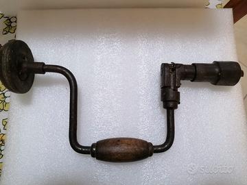 TRAPANO A MANOVELLA D'EPOCA