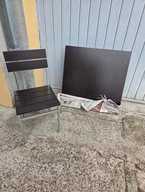 tavolo allungabile +4 sedie 