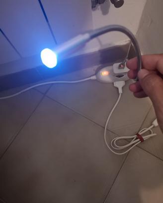 Luce led flessibile usb