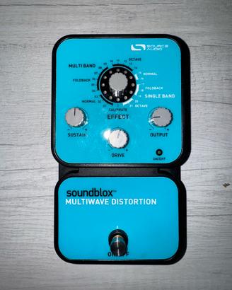 Pedale chitarra Soundblox Multiwave Distortion