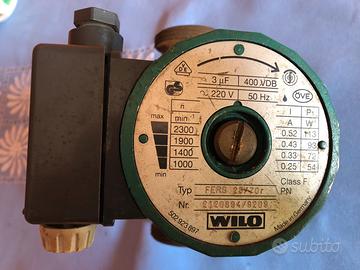 Pompa circolazione acqua WILO