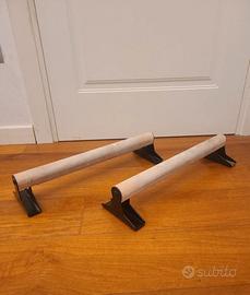 PARALLELE BASSE PULL UP AND DIP PER CALISTHENICS 