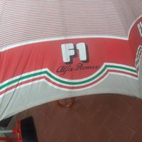 ALFA ROMEO Campione del Mondo 1975 ombrello vintag