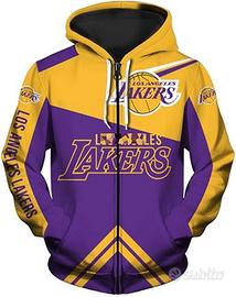 FELPA SPORTIVA L.A. LAKERS - TAGLIA L