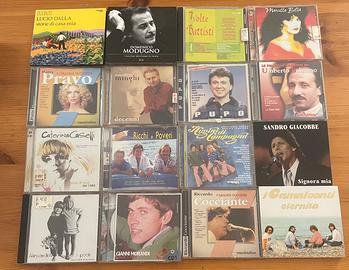 Lotto 16 CD musica italiana ‘70-‘90