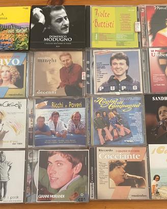 Lotto 16 CD musica italiana ‘70-‘90