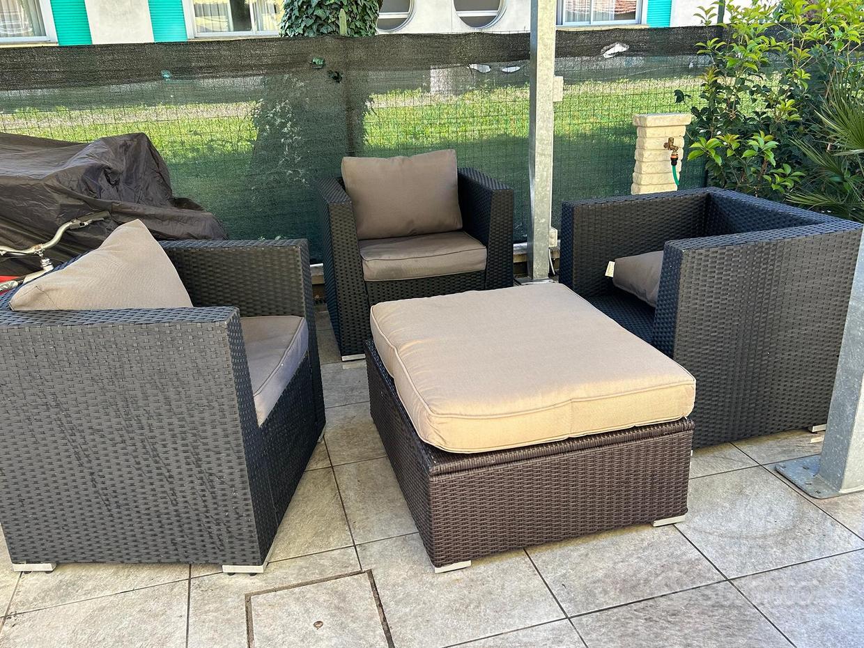 Rattan Divani Giardino Usati Poltrone In Rattan Da Esterno Prezzi