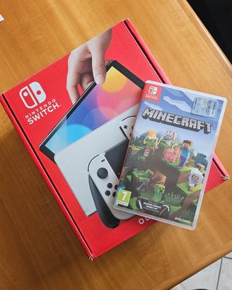 Nintendo switch OLED - come NUOVA + minecraft