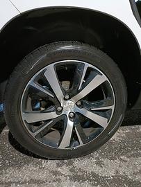 Cerchi da 17" Peugeot 2008 del 2015
