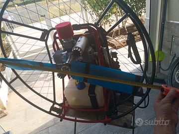 paramotore parapendio DLE 170cc minimot