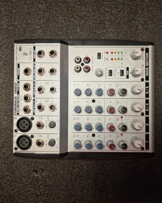 Mixer Behringer Eurorack UB802 Audio Studio Argent
