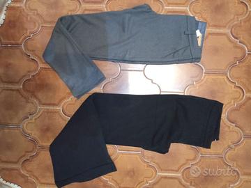 Set 2 pantaloni invernali donna tg. 44
