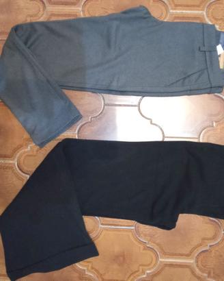 Set 2 pantaloni invernali donna tg. 44