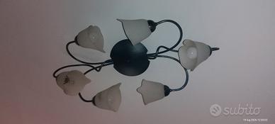 Lampadario a 6 luci 