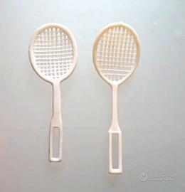 Mattel Barbie 2 Racchette da Tennis vintage