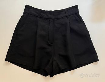 Pantaloncini H&M lino nero