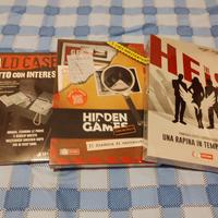 Hidden Games, Cold case e The Heist