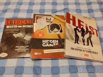 Hidden Games, Cold case e The Heist