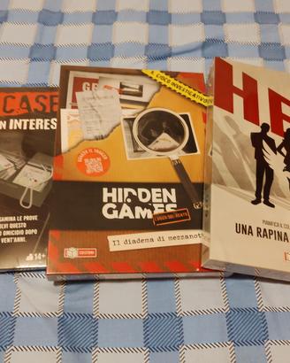 Hidden Games, Cold case e The Heist
