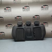 Sedili schienale posteriore in pelle nera 2016-202