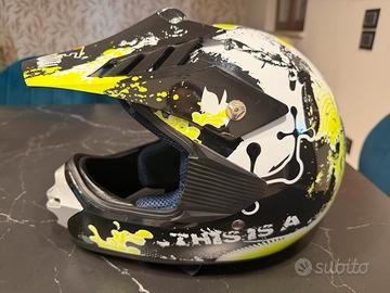 Casco bambino 4-7 anni enduro cross