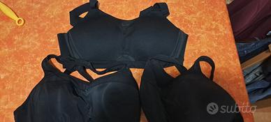 3 reggiseni sportivi nike taglia l-xl