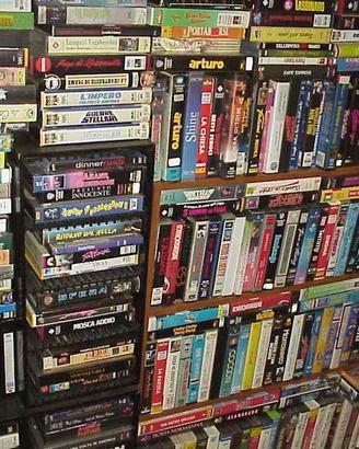 videocassette film vhs ORIGINALI con custodia