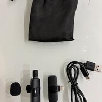 Microfono lavalier wireless lightning iPhone