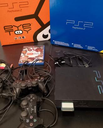 Sony PS2 Fat SCPH-50004 EY - Boxata - Set Completo
