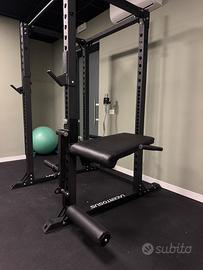 LEG EXTENSION/leg curl per rack