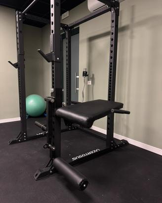 LEG EXTENSION/leg curl per rack