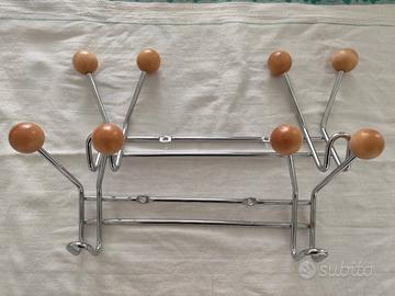 2 Ganci appendiabiti industriali 12 posti anni 70