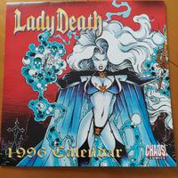 Calendario fumetto Lady Death 1996