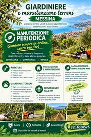 Giardiniere Messina Manutenzione periodica terreni