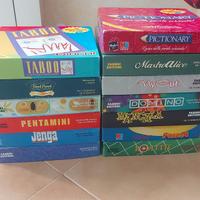 Lotto 13 Giochi: Taboo Forza4 Jenga Trivial