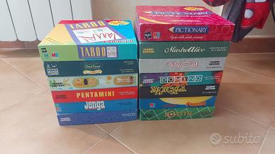 Lotto 13 Giochi: Taboo Forza4 Jenga Trivial