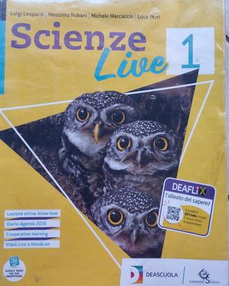 Libro 1 media. Scienze live. Luigi Leopardi