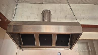 cappa aspirante acciaio inox 