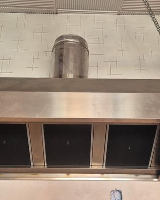 cappa aspirante acciaio inox 