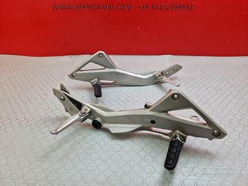 PEDANE PILOTA HONDA HORNET 600 2007 2008 CB F 2009
