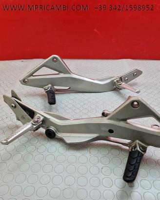 PEDANE PILOTA HONDA HORNET 600 2007 2008 CB F 2009