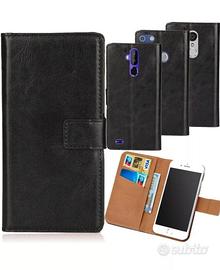 Custodia Nera Case Protettiva Cover Skin Vernee M6