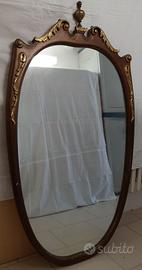 Specchiere ovali dorate vintage anni 50,q.tà 2