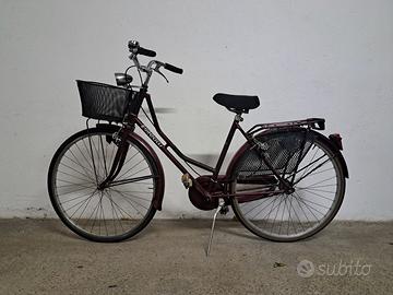 Bici Bicicletta Donna Cestino