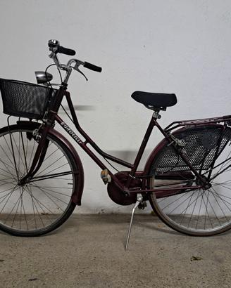 Bici Bicicletta Donna Cestino