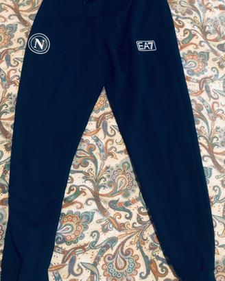Pantaloni tuta calcio Napoli EA7