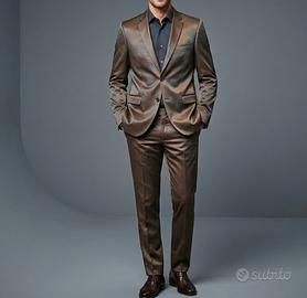 abito uomo elegante David Mayer Naman tg 50